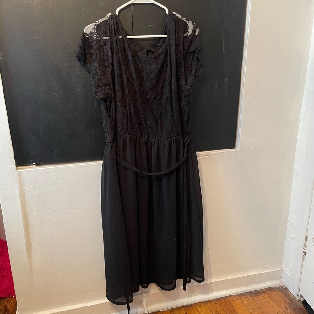 Black Lace Dress